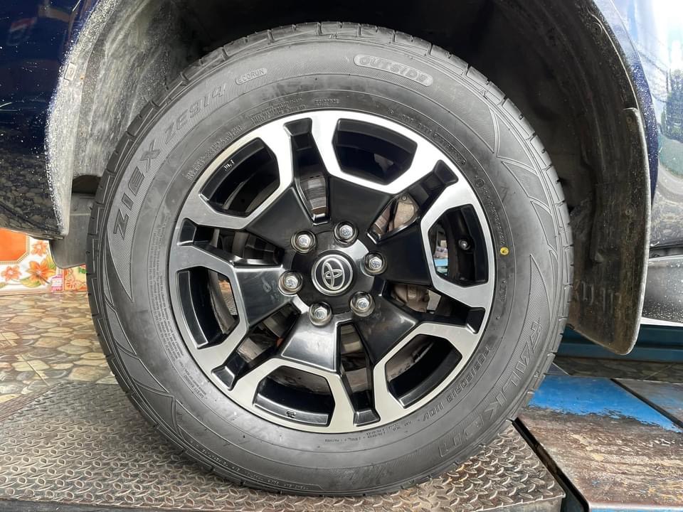 เปลี่ยนยาง #TOYOTA_REVO 🚘❤️💫 🐘#FALKEN_ZIEX ZE914 ECORUN 265/60R18