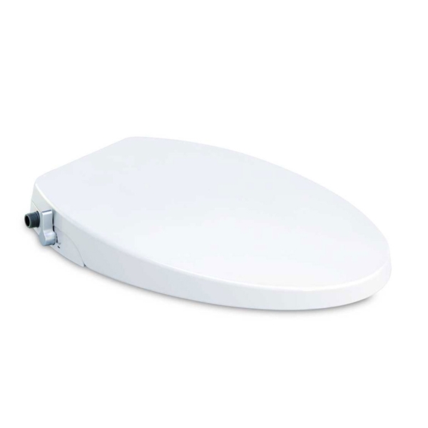 COTTO CVN92201 ฝารองนั่งอเนกประสงค์ชนิด ไม่ใช้ไฟฟ้า ทรงฝายาวอีลองเกต รุ่น คอนวีเนียนซ์ สีขาว