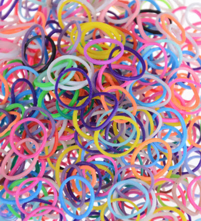 ยางรัดของ คละสี / 600 ชิ้น