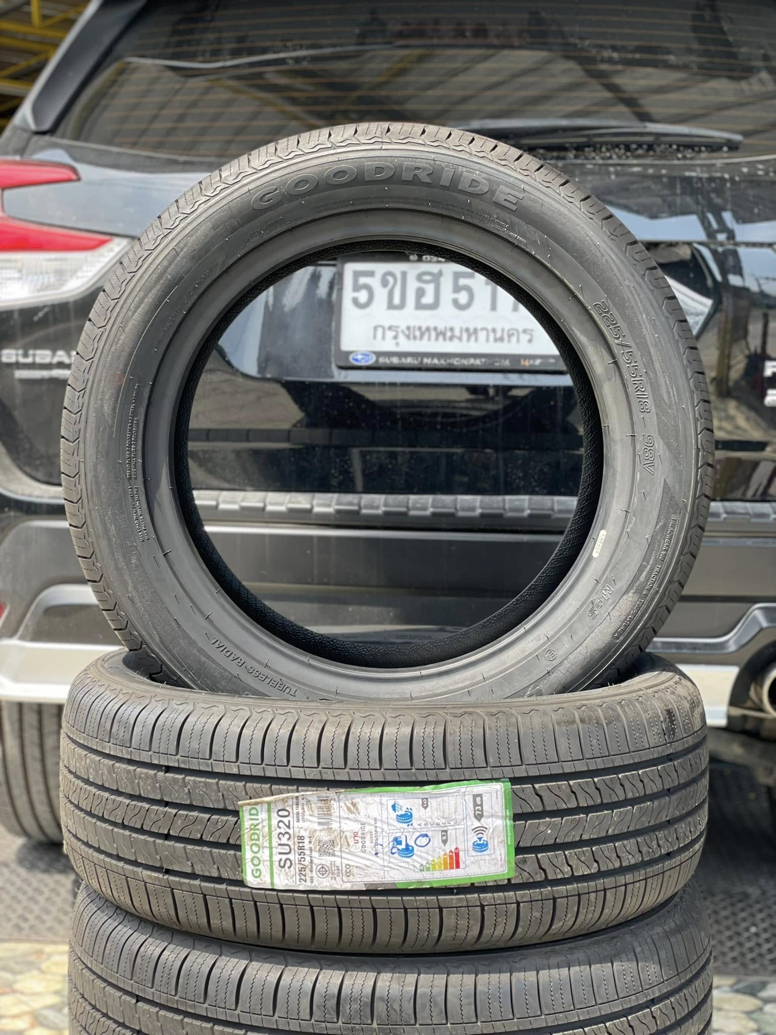 #SUBARU_FIRESTER🛞 #GOODRIDE_SU320_225/55R18 #บริการตั้งศูนย์ล้อ🛞