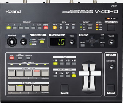 ROLAND V-40HD Multi-format Video Switcher
