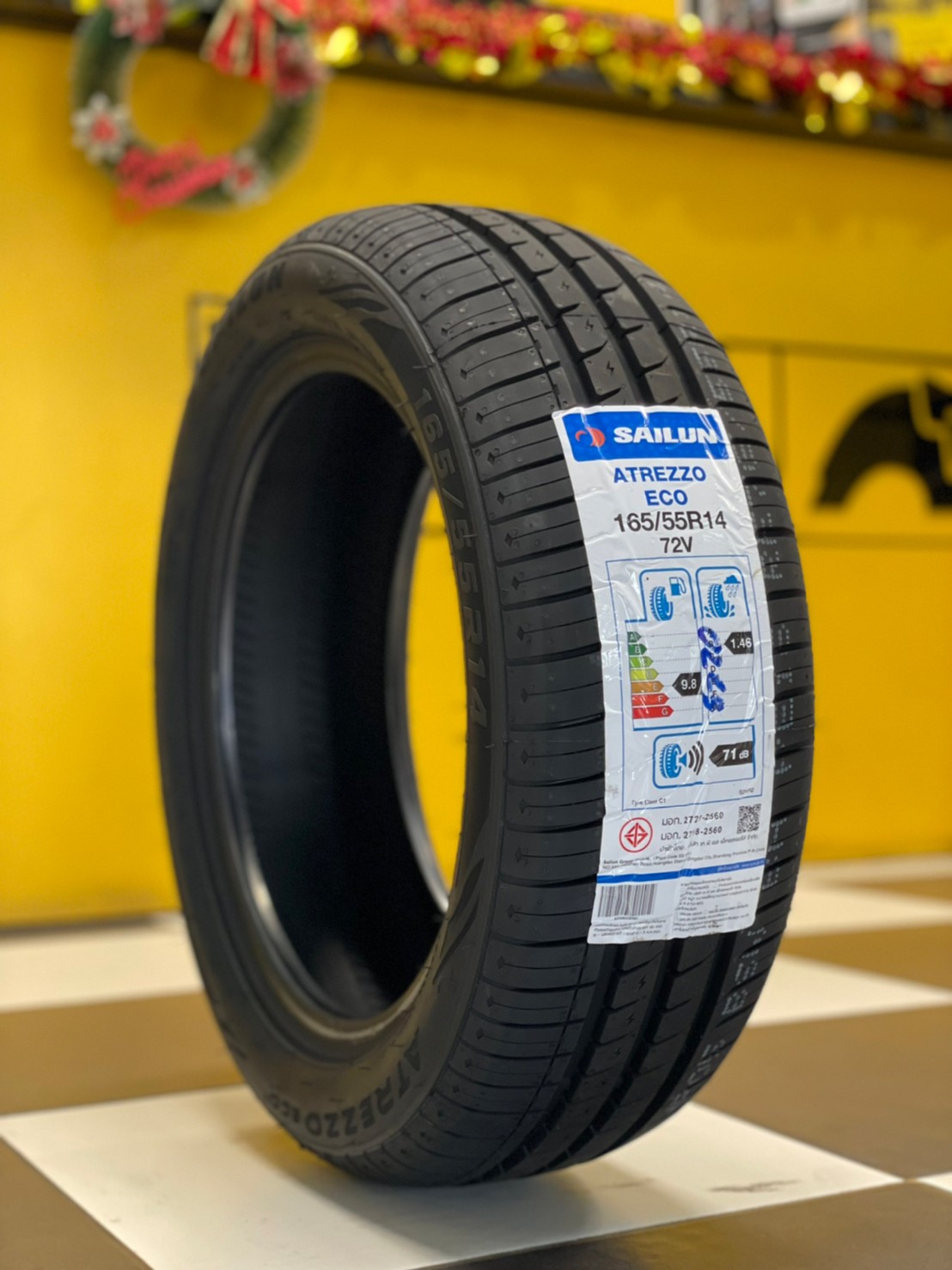 ยางใหม่ SAILUN ATREZZO ECO 165/55R14 ยางใหม่ปี2023