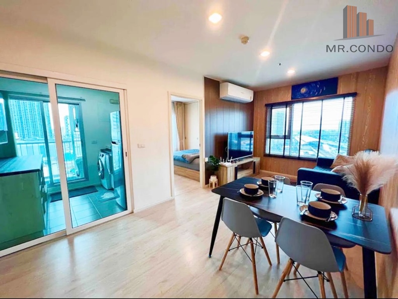 *FOR RENT* Aspire สาทร-ท่าพระ ห้องแต่งสวย เฟอร์ครบ แบกกระเป๋าใบเดียวเข้าอยู่ได้เลย ติด BTS ตลาดพลู