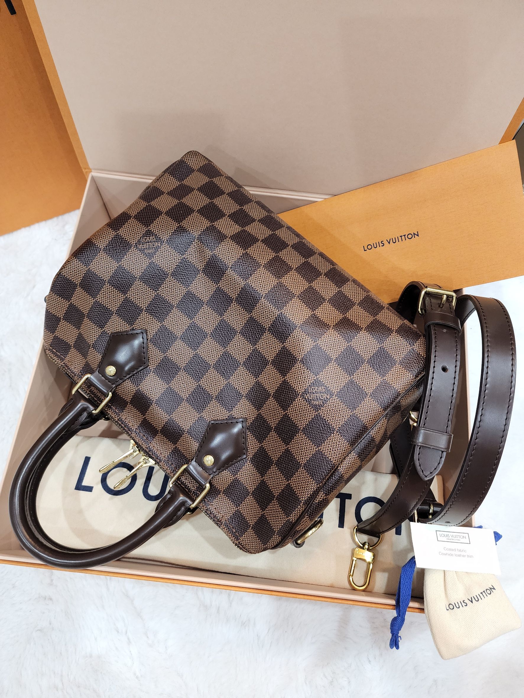 LOUIS VUITTON Speedy ban25 DC18 มือสอง