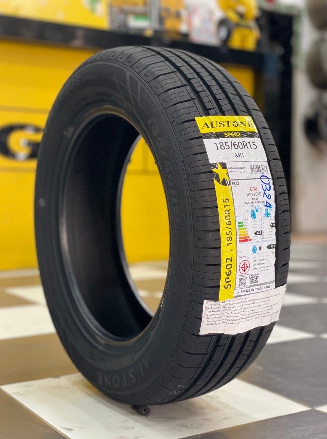 🔥🔥🔥AUSTONE SP602 185/60R15 ยางใหม่ปี2024🔥🔥🔥
