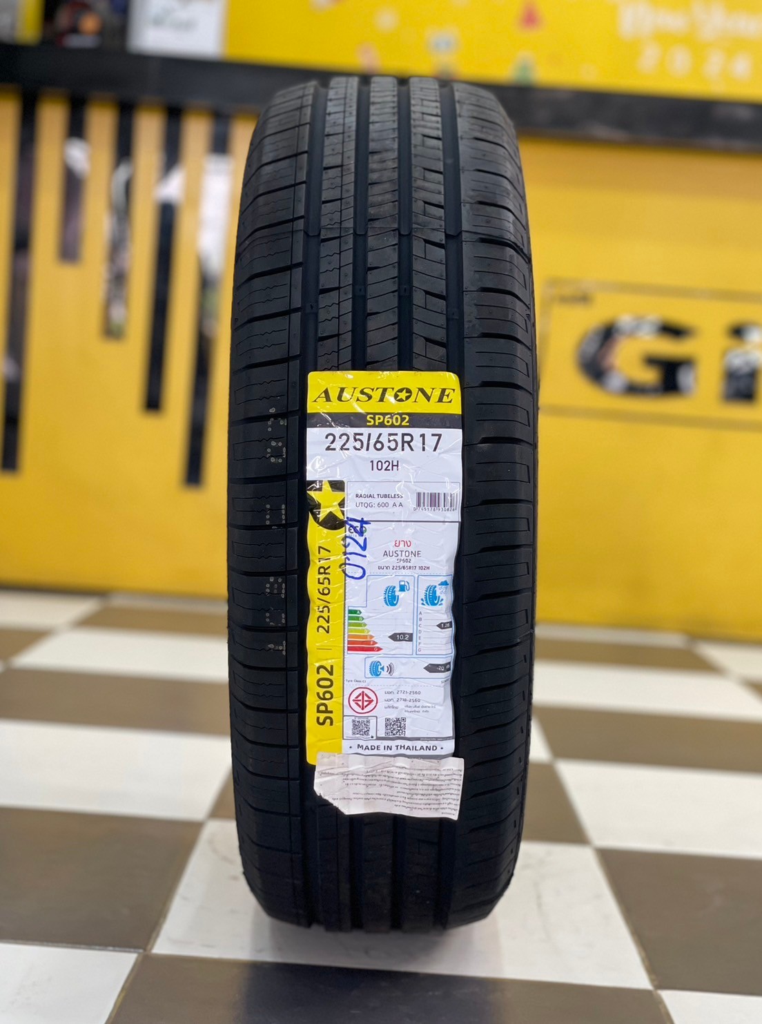 ยางใหม่AUSTONE SP602 225/65R17 ยางใหม่ปี2024