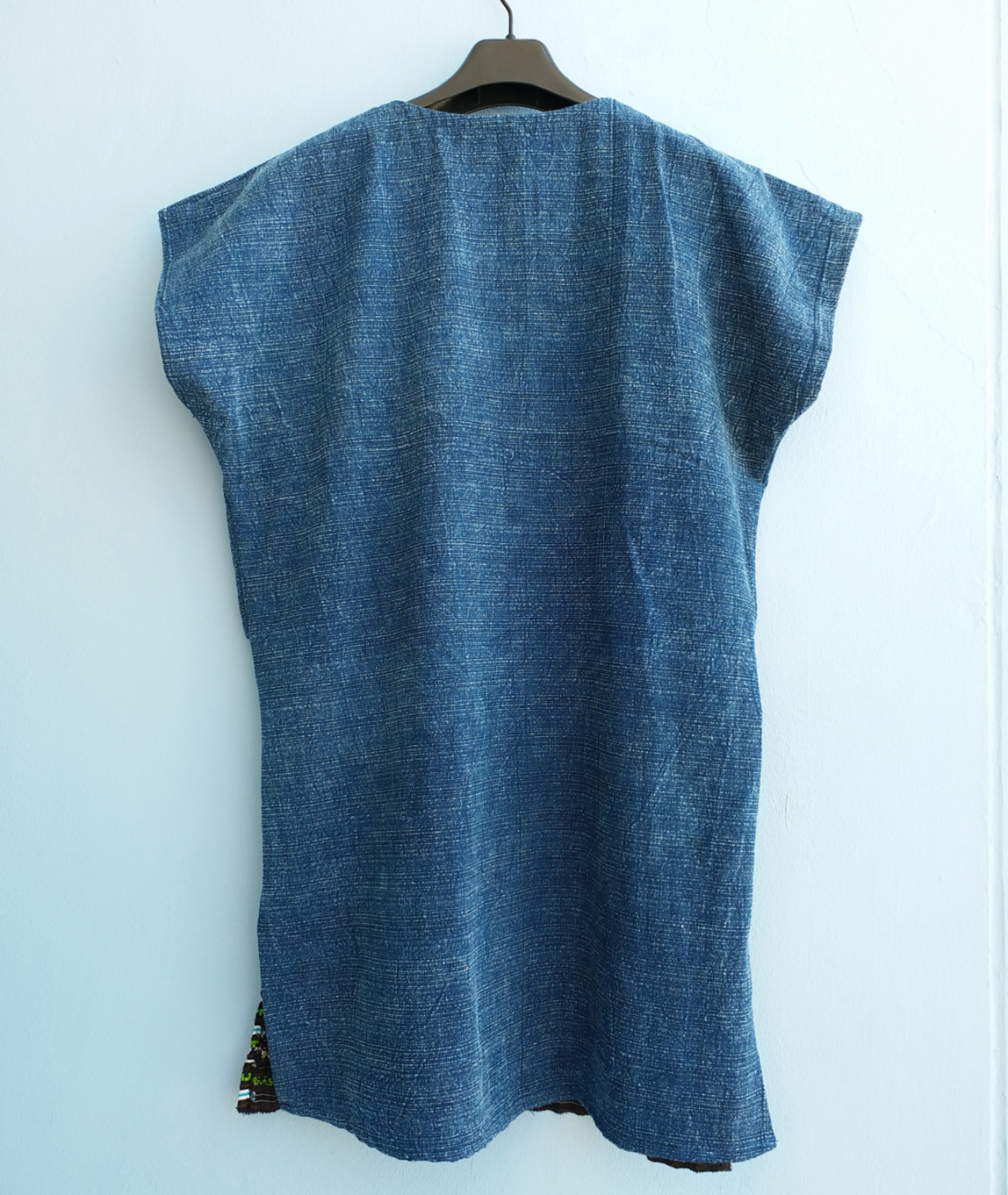 เสื้อผ้าฝ้ายสโตน แต่งผ้าม้งลายสวย พลีทแน่น