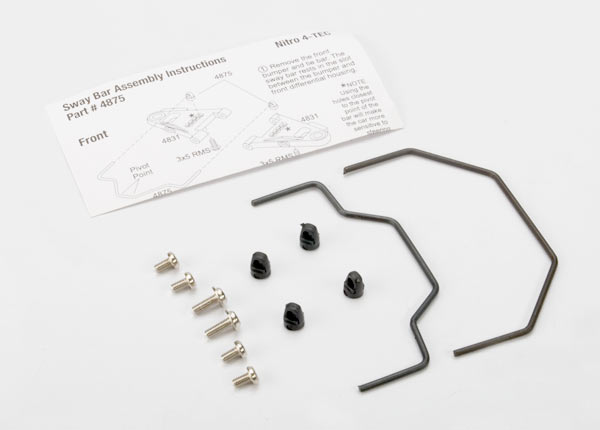 4875 Sway bar set (front/ rear)