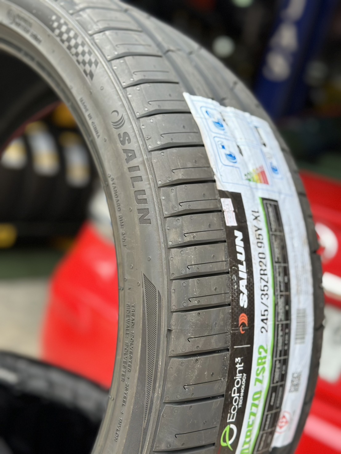 TOYOTA_CAMRY 🛞#Ecopoint3 By Sailun 245/35R20 ยางสปอร์ตสมรรถนะสูง เพิ่มความนุ่มเงียบยิ่งขึ้น