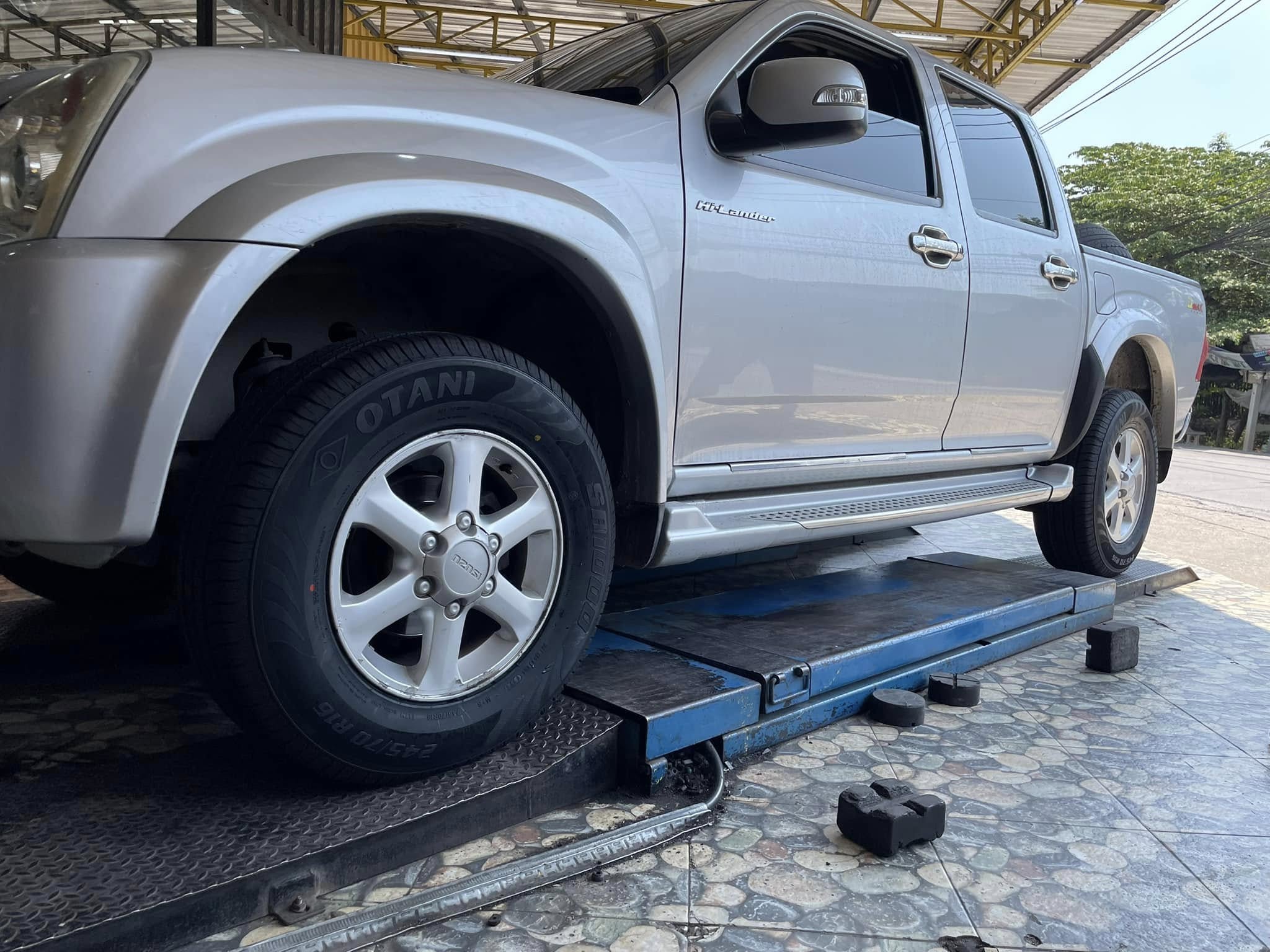 🚘 #ISUZU_D-MAX🛞#เปลี่ยนยาง #OTANI #SA1000 245/70R16
