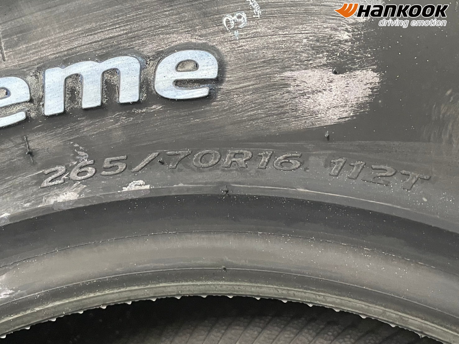 #HANKOOK Dynapro AT2 Xtreme (RF12) 265/70R16 ยางใหม่ปี2025