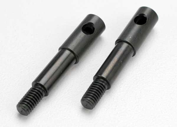 5537 Wheel spindles, front (left & right) (2)