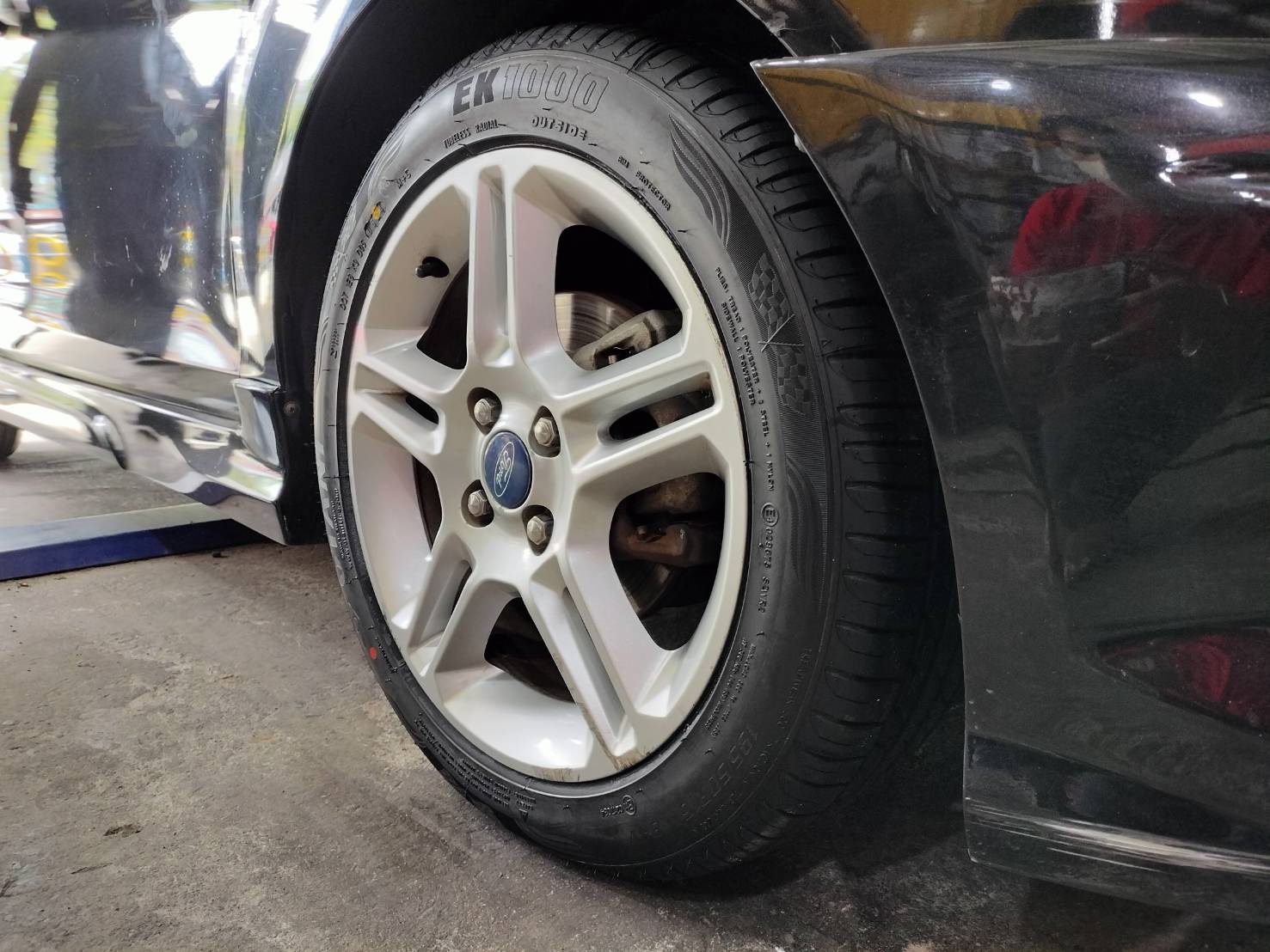 #FORD_FIESTA #เปลี่ยนยาง ♨️ #OTANI_EK1000_195/50R16