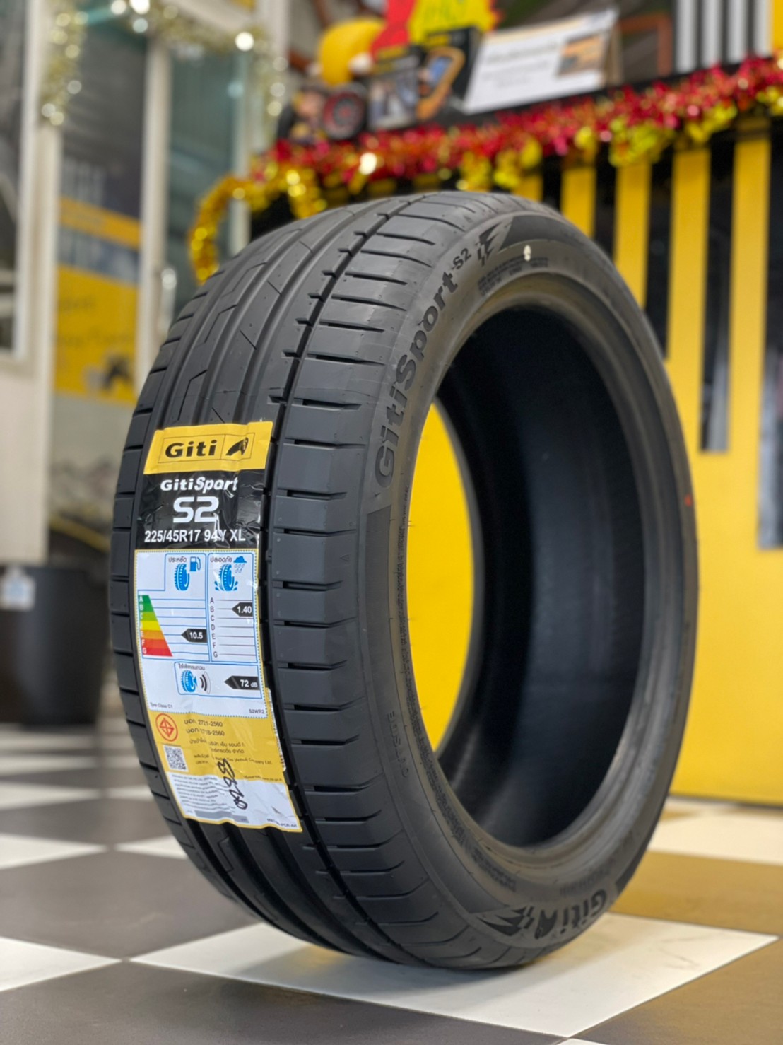 Giti Sport S2 225/45R17 ยางใหม่ปี2023