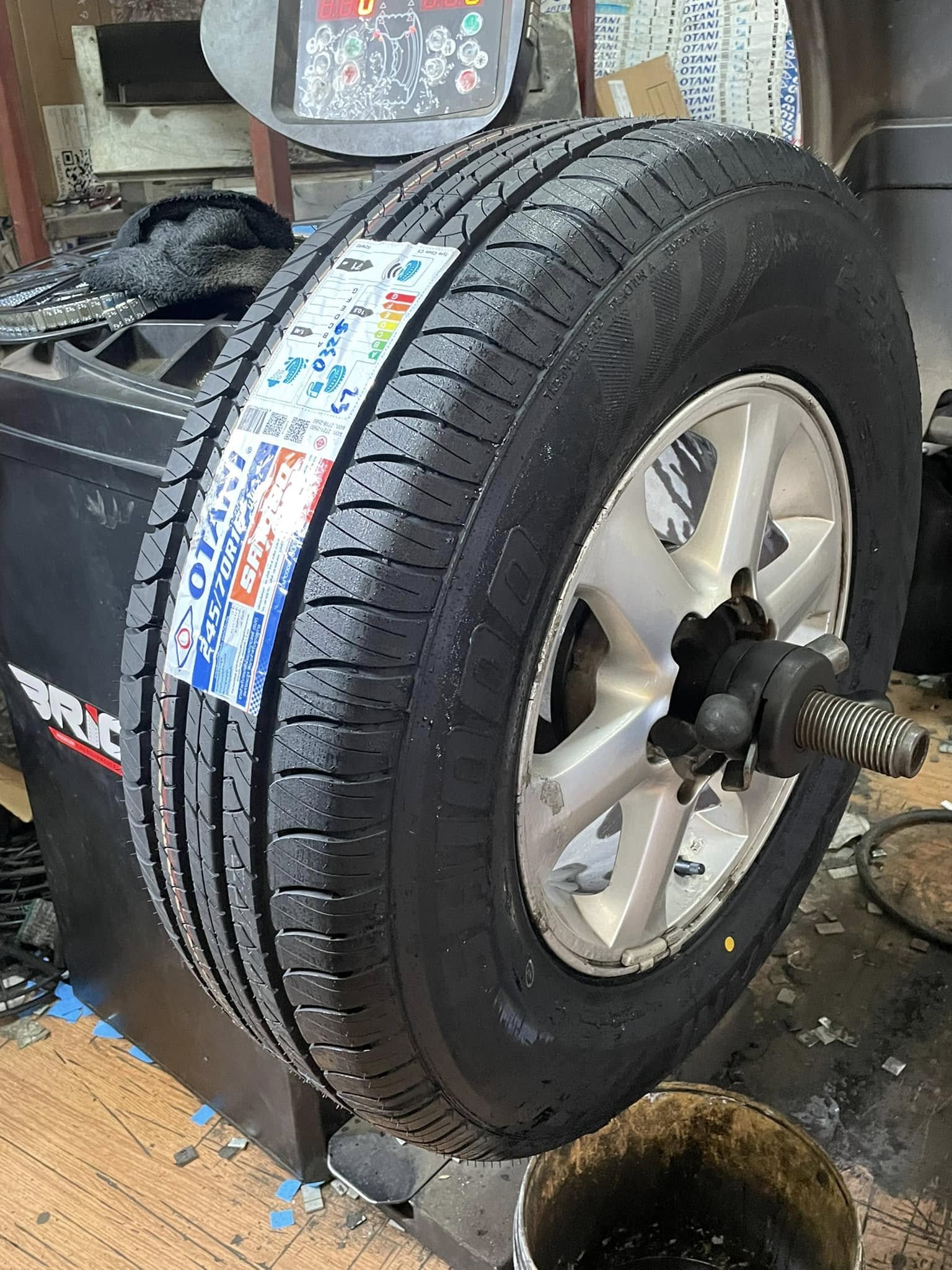 🚘 #ISUZU_D-MAX🛞#เปลี่ยนยาง #OTANI #SA1000 245/70R16