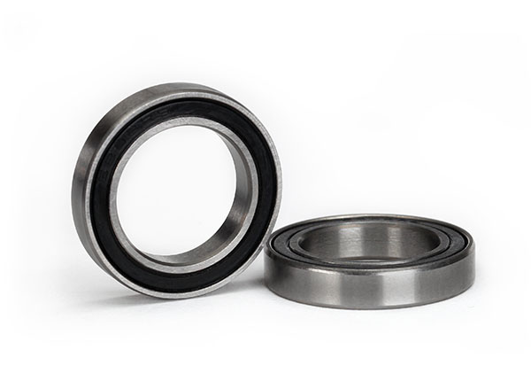 5107A Ball bearing, black rubber sealed (17x26x5mm) (2)