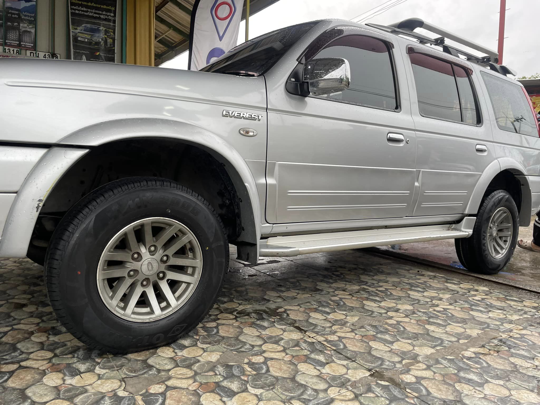 🚘 #FORD_EVEREST XLT #เปลี่ยนยาง 🛞 #OTANI_MK2000 225/75R15❗️❗️