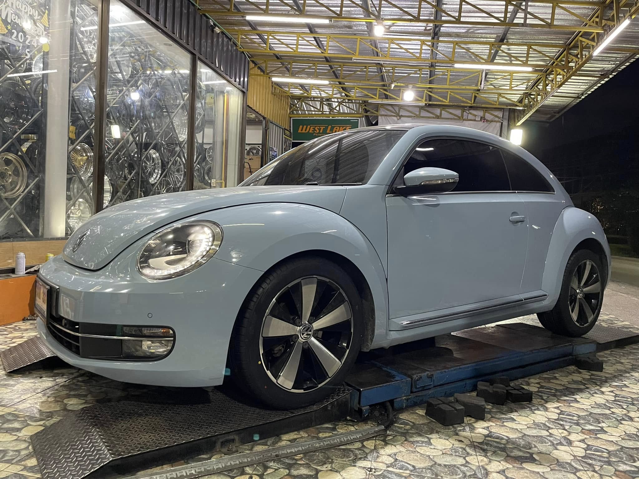 🚘 Volkswagen_Beetle🛞เปลี่ยนยาง #OTANI #KC2000 235/45R18🔥