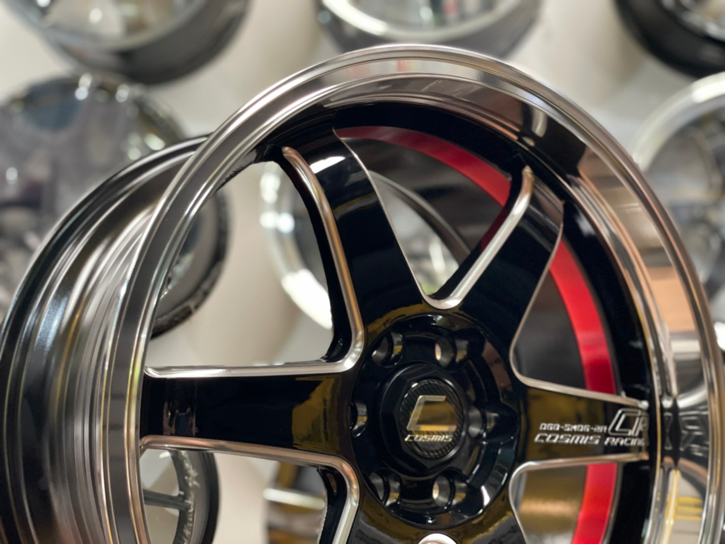 ล้อแม็กซ์ใหม่ขอบ18 Weld Cosmis TypeS 18X9 ET35 6รู114 นิสสันนาวาร่า Nissan Navara