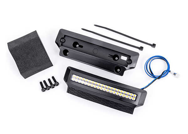 9692 Bumper, front (body) (with LED lights)/ bumper mount (fits #9511 body)