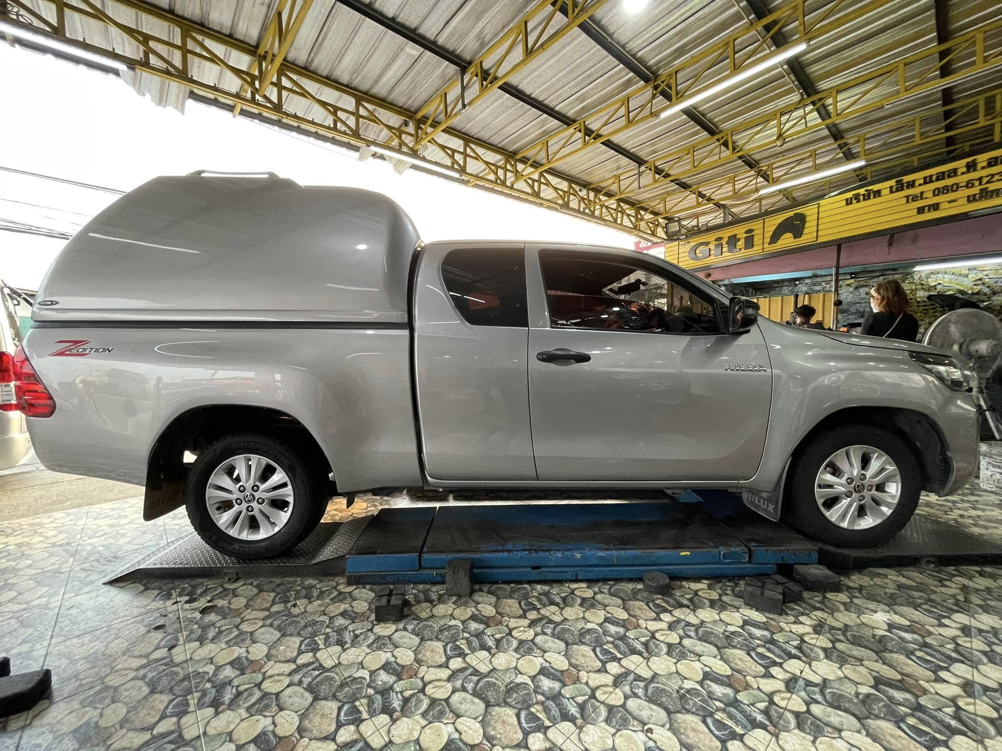 #TOYOTA_REVO 🚘❤️💫 🛞🐘#HANKOOK #VANTRA LT 215/65R16 ❤️ #บริการตั้งศูนย์