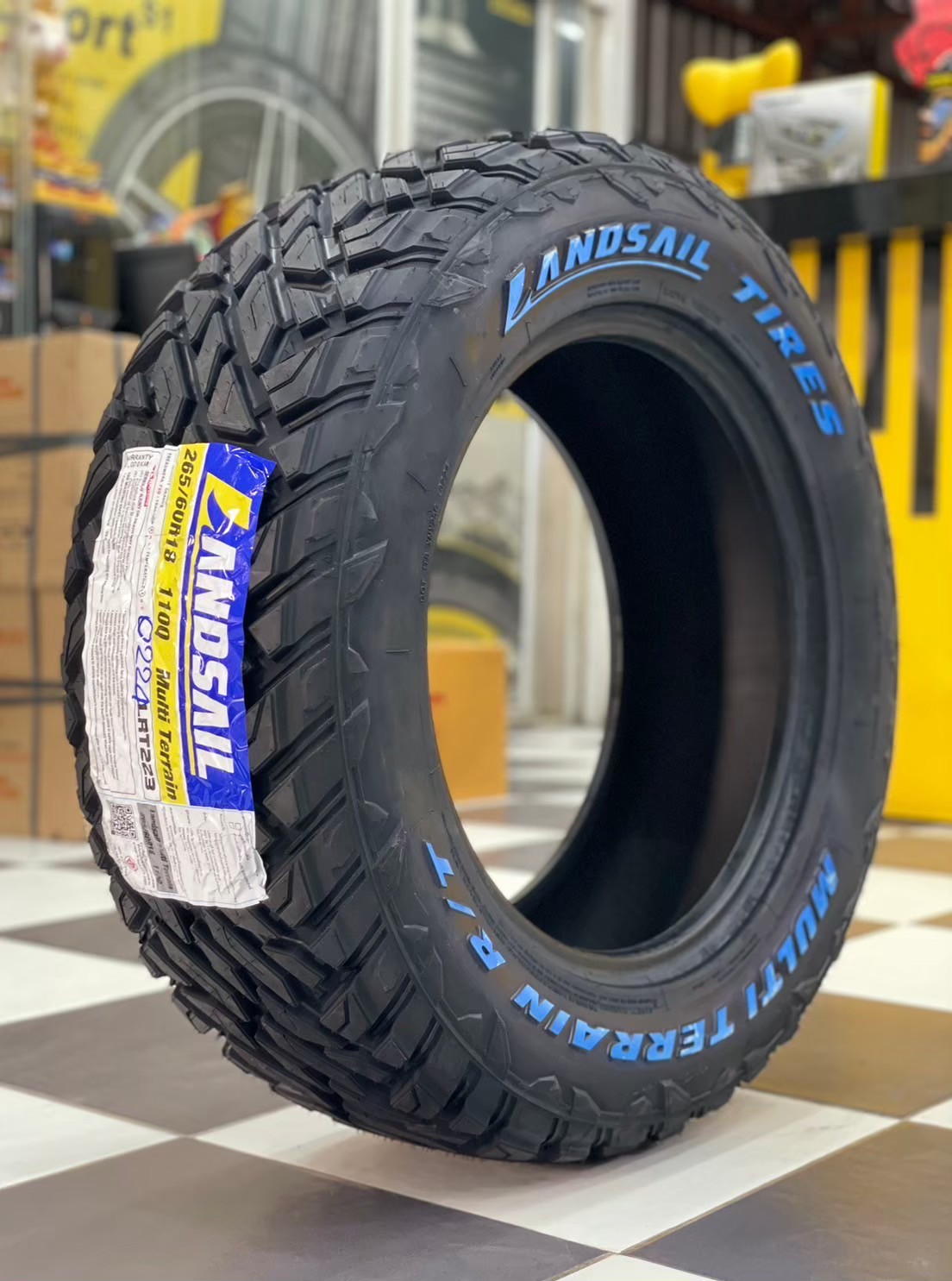 🛑#LANDSAIL_RT_265/60R18 ยางใหม่ปี2024 ยางตัวหนังสือสีขาว