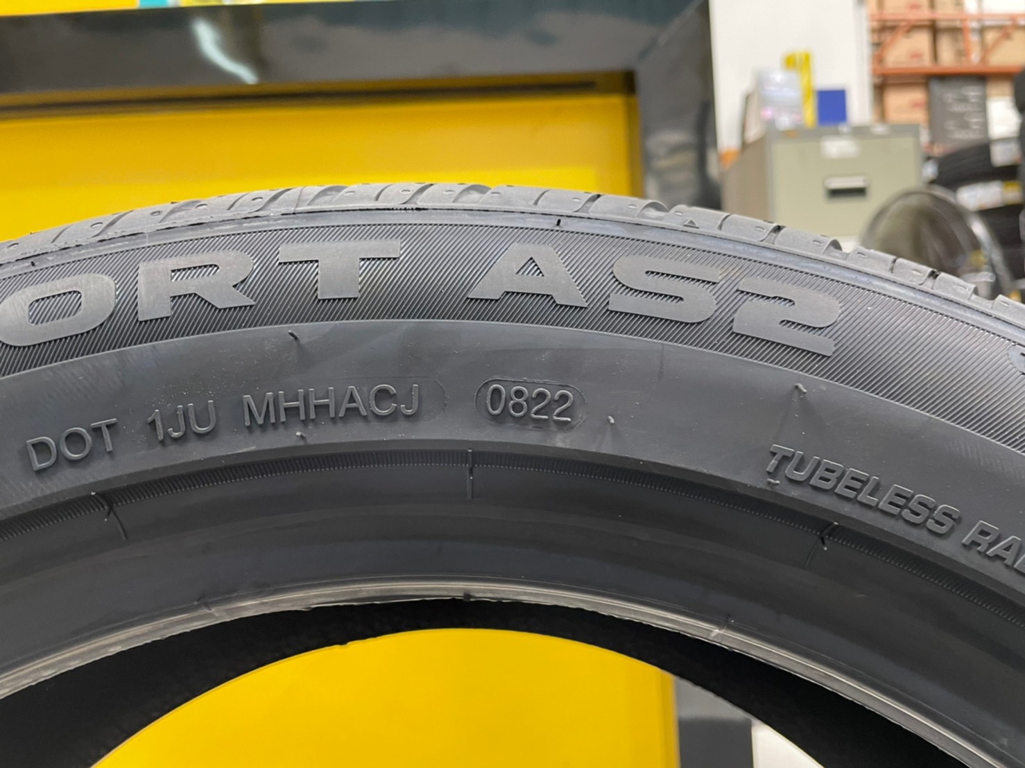 ยางใหม่ยางไทย สปอร์ตนุ่มหนึบ GOODRIDE AS2 235/50R18 เทรดเวย์280 ยางใหม่ปี2022