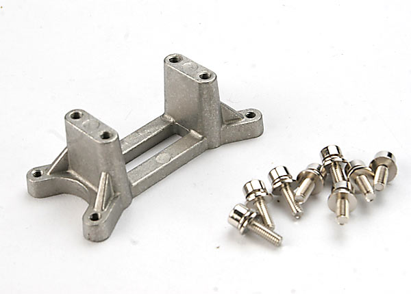 5160 Engine mount, aluminum/ 3x10 CS with washers (8)