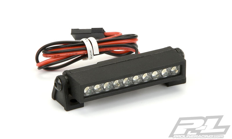 PRO-6276-00 2" Super-Bright LED Light Bar Kit 6V-12V (Straight) fits Rock Crawlers, Rock Racers, 1:8 Monster Trucks & 1:10 Monster Trucks