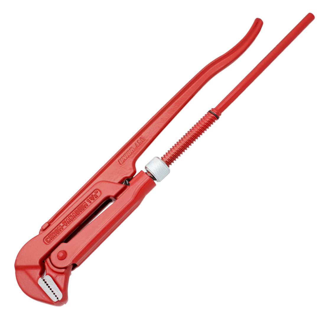 ประแจจับแป๊ป สองขา 90 องศา ขนาด 1",1.1/2",2",3" No.480/6 UNIOR