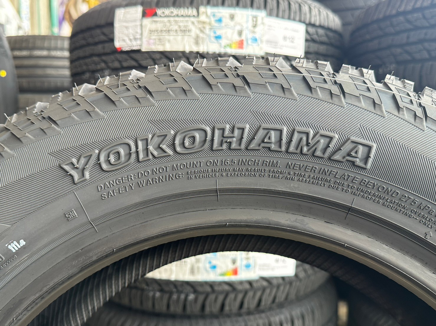 YOKOHAMA GEOLANDAR AT G015 215/65R16 ยางใหม่ปี2023