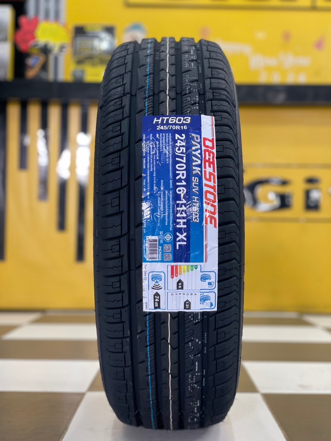 Deestone Payak HT603 245/70R16 ยางคุณภาพดี นุ่มเงียบ ยางใหม่ปี2024 ยางไทยคุณภาพดีมาตรฐาน มอก