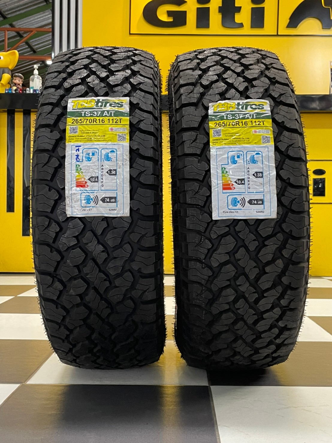 265/70R16 TBBTIRES TS-37 AT ยางใหม่ปี2021