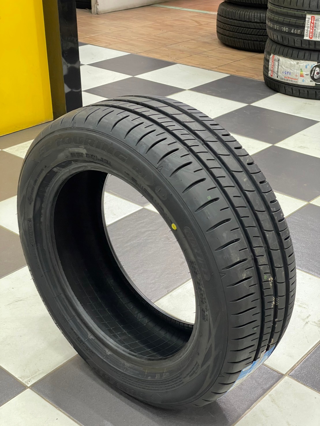 ยางใหม่ Dunlop SP Sport Touring R1 205/55R16 ยางผลิตไทย คุ้มค่า ยางใหม่ปี2024