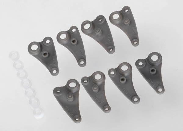 7156 Rocker arm set, long travel/ plastic bushings (8)