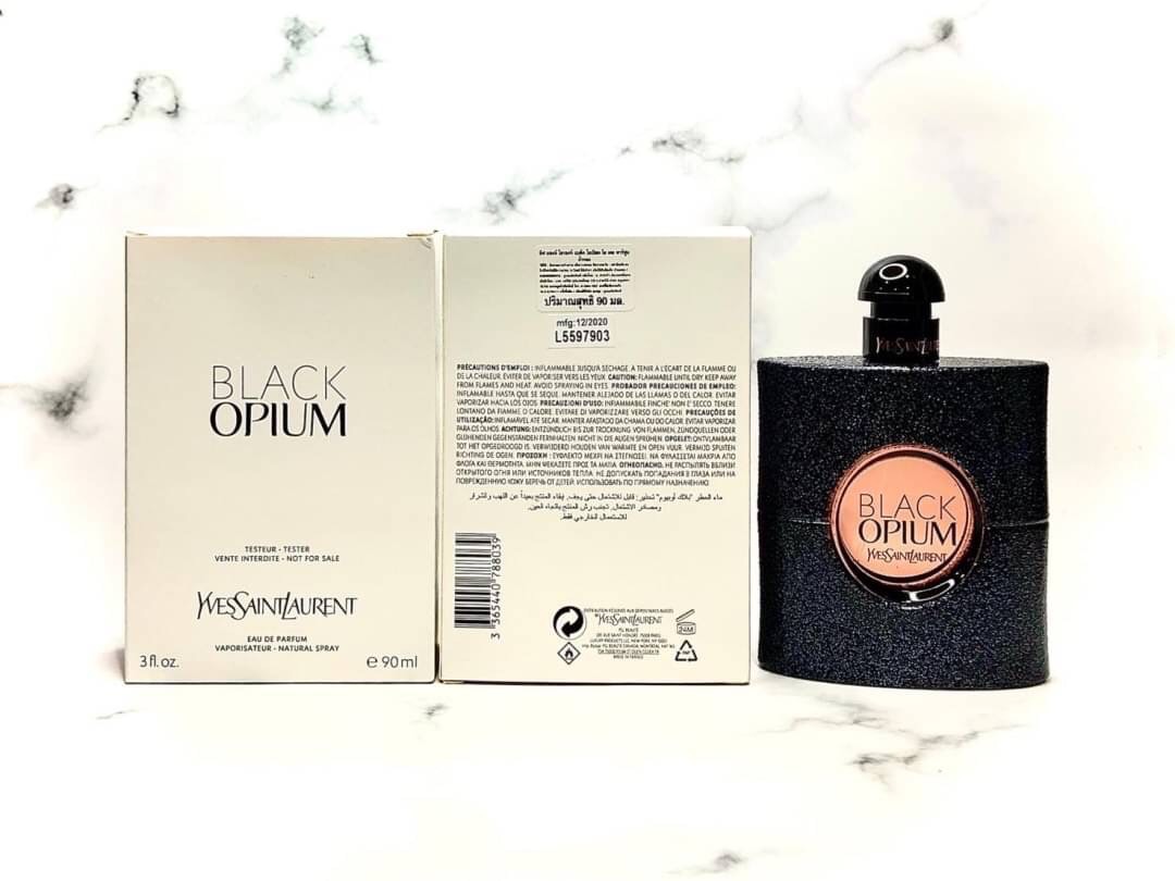 นํ้าหอม BLACK OPIUM EAU DE PARFUM กล่องTester อีฟแซงต์ โรลองต์