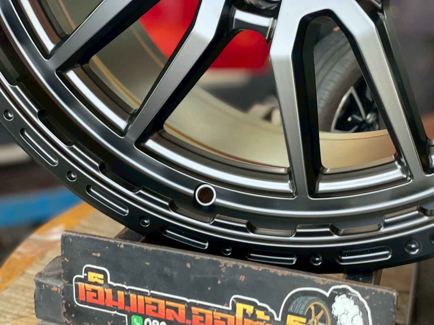 #ล้อแม็กซ์ขอบ18 #OASIS_WHEEL #TCFS06 #TCFlow Forming ขนาด18 ET0 6x139.7 MATT BLACK