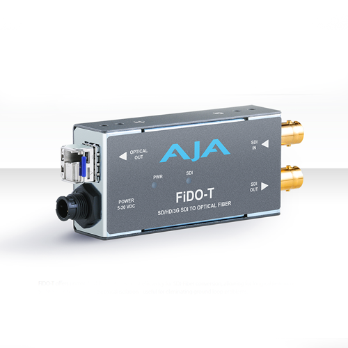 FiDO-T 1-Channel 3G-SDI to Single-Mode LC Fiber Transmitter