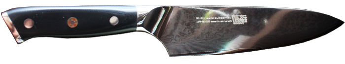 Damascus chef knife