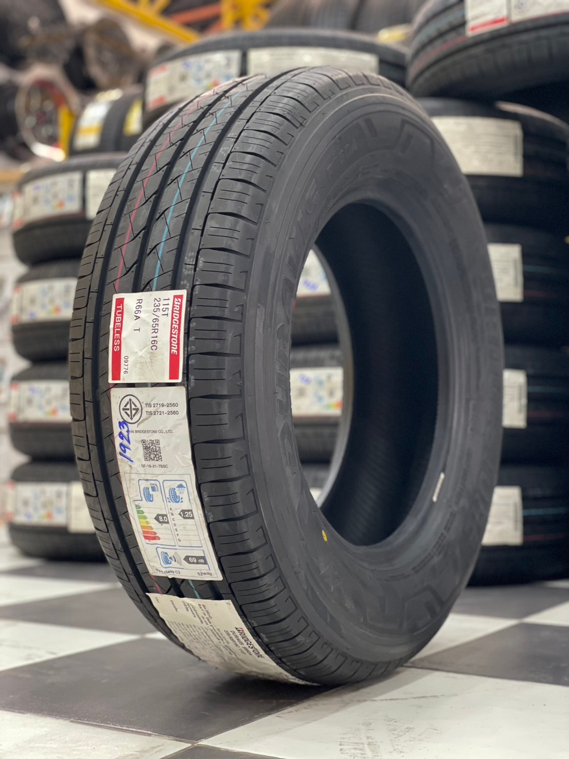 #Bridgestone #235/65R16 R66A💥💥 #made in japan ปี2023👈