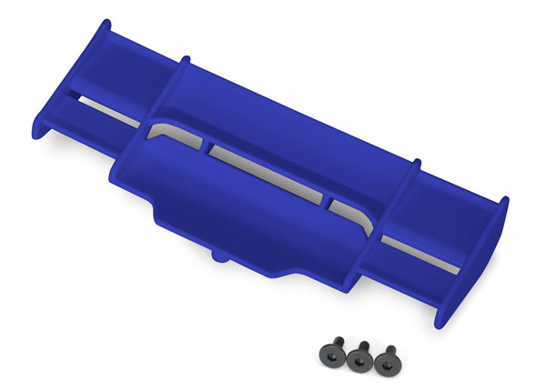 6721X Wing, Rustler® 4X4 (blue)/ 3x8 FCS (3)