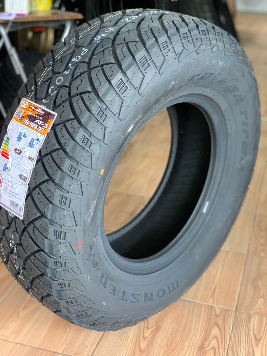 #RAIDEN #MONSTER #AT3 265/70R16 ยางลายใหม่ ยางปี2021 (2เส้น)