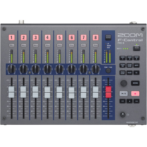 Zoom F-Control for F8 and F4 Multitrack Field Recorders