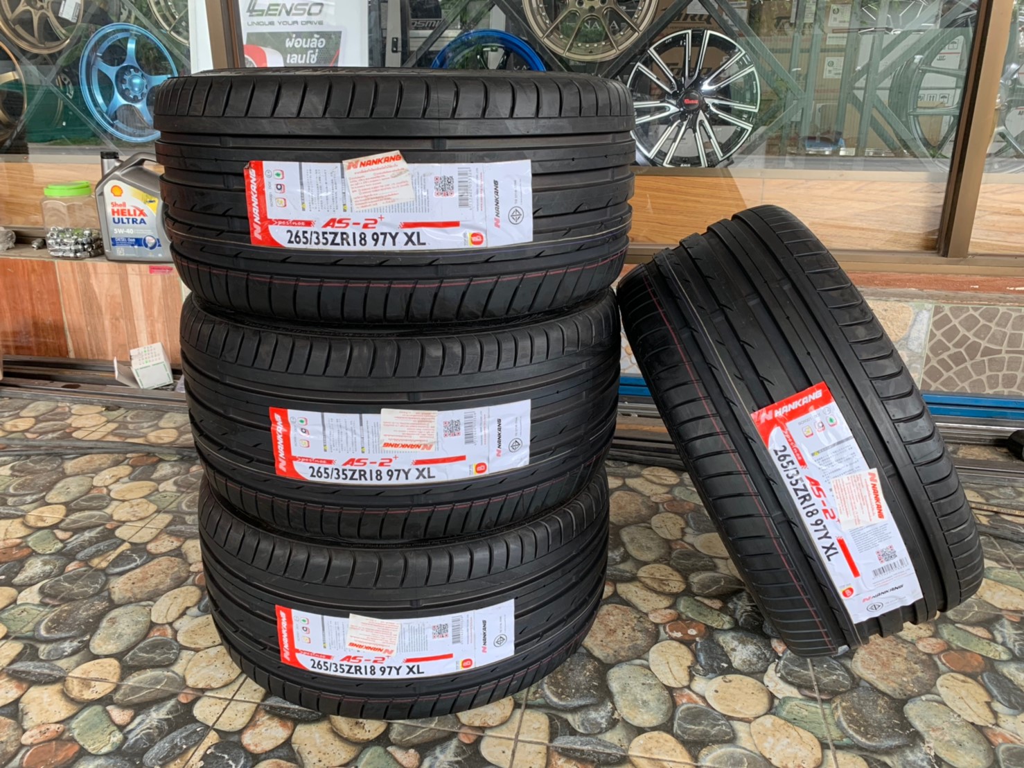 ยางใหม่ Nankang AS-2+ 265/35ZR18 ยางสปอร์ต