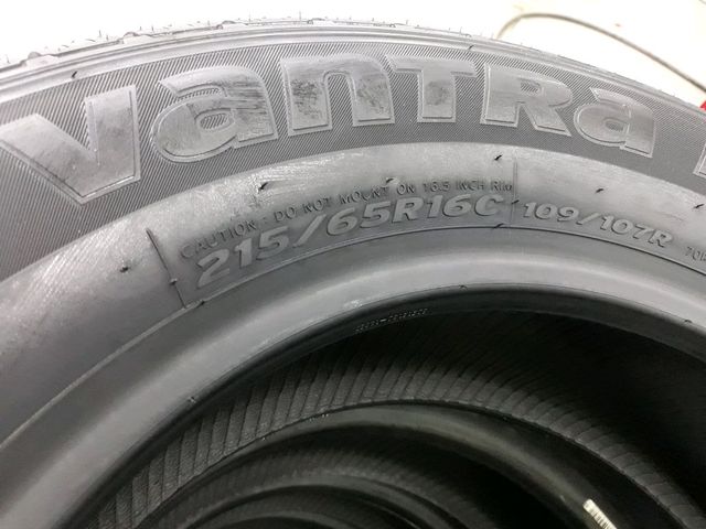 ยางใหม่ปี18 Hankook Ventra LT 215/65R16 ยางสำหรับรถปิคอัพ รถบรรทุก ยางสายพันธุ์เกาหลี คุณภาพดีราคาถูก