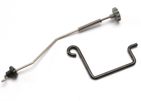 5418 Linkage set, rear brake (Revo) (Includes: brake lever/ rod (wire)/ brake spring/ brake adjustment dial/ rod guide bushing/ screw collar)