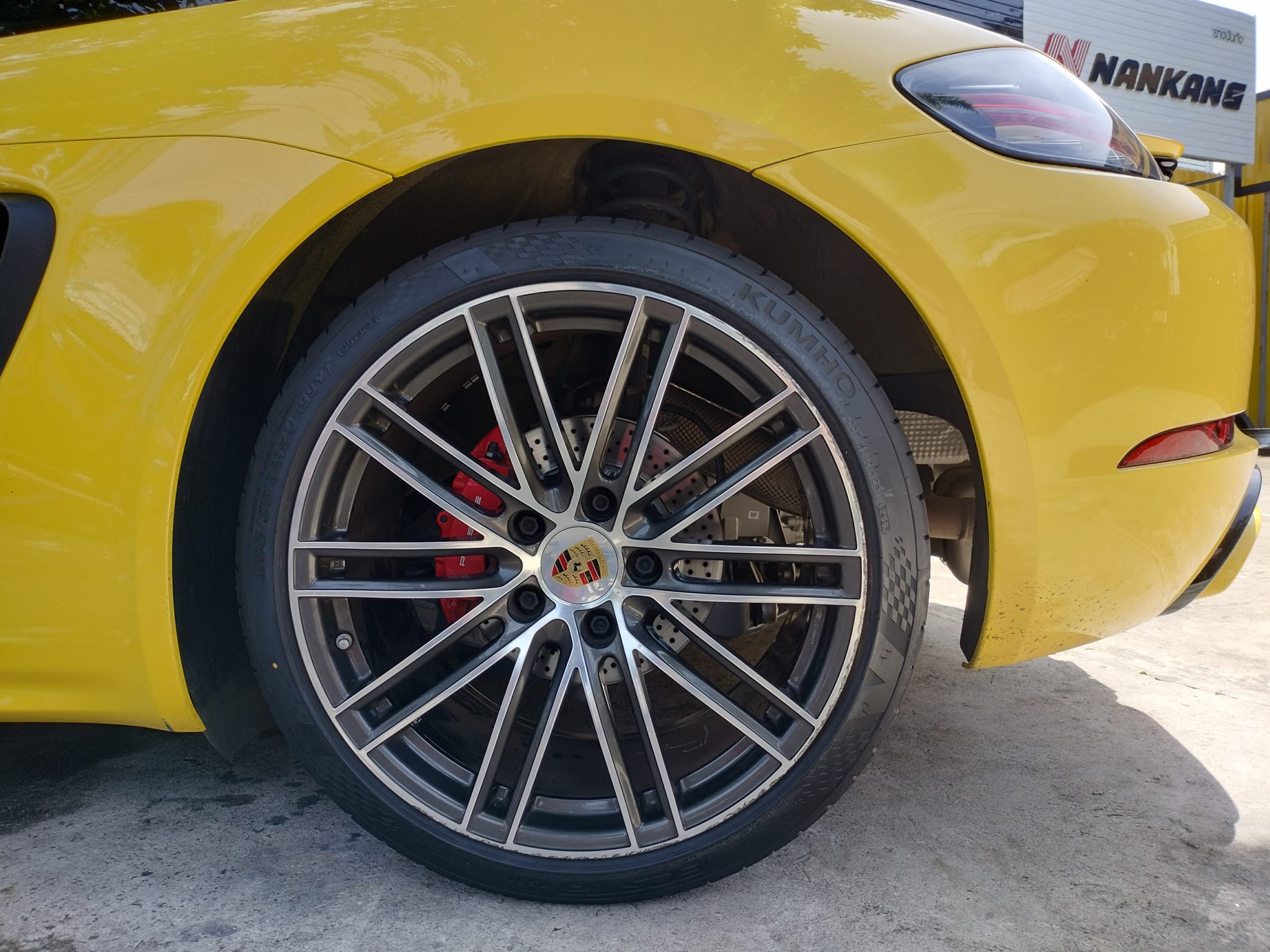 #PORSCHE_CAYMANs #KUMHO_PS91_235/35R20,265/35R20
