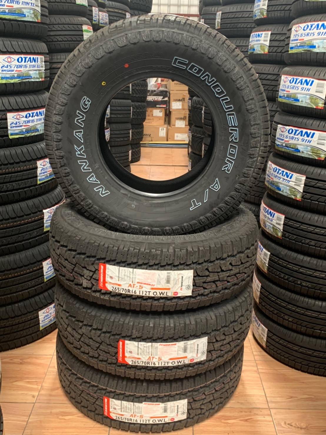 NANKANG AT-5 265/70R16 พร้อมจัดส่งฟรี ติดตั้งฟรีที่ร้าน
