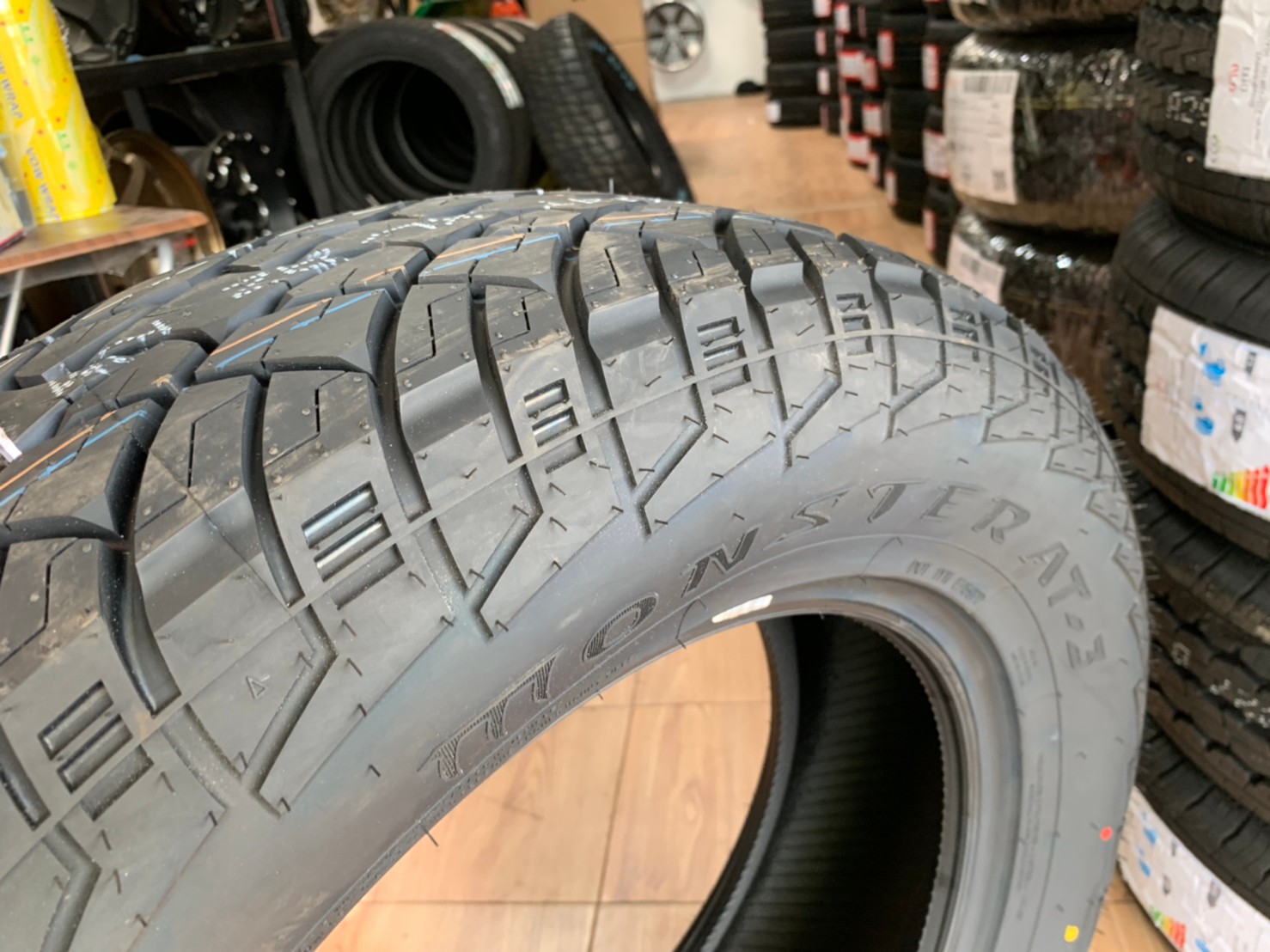 RAIDEN MONSTER AT3 265/60R18 ยางลายใหม่ มิติใหม่ของยาง all terrain
