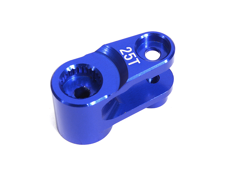 INT-C30595BLUE Billet Machined Servo Arm for Traxxas 1/10 Maxx 4S